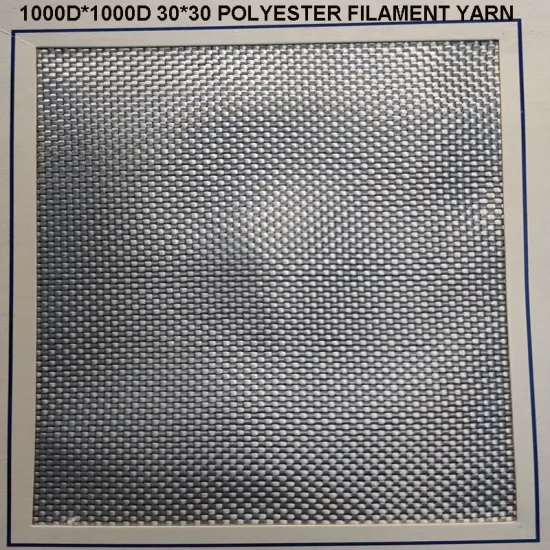 1000d*1000d30*30filament industriel de rotation de fil de polyester de haute ténacité